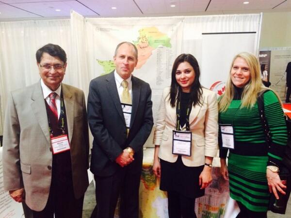 CPCoC represents Pakistan in first country booth at PDAC 2014